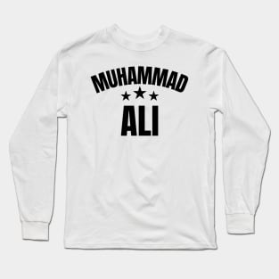 muhammad ali name Long Sleeve T-Shirt